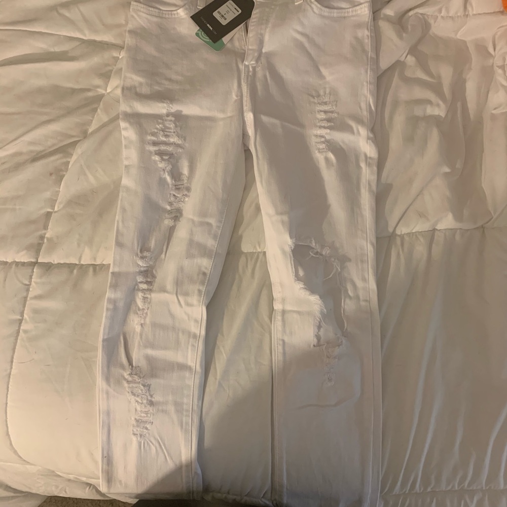 White jeans